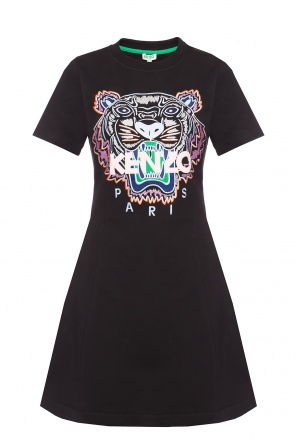 Dress with embroidered tiger head, zdjęcie 1 Dress with embroidered tiger head od Kenzo